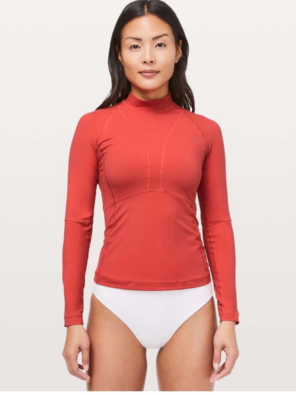 Lululemon Beach Break Rashguard - Coral color
